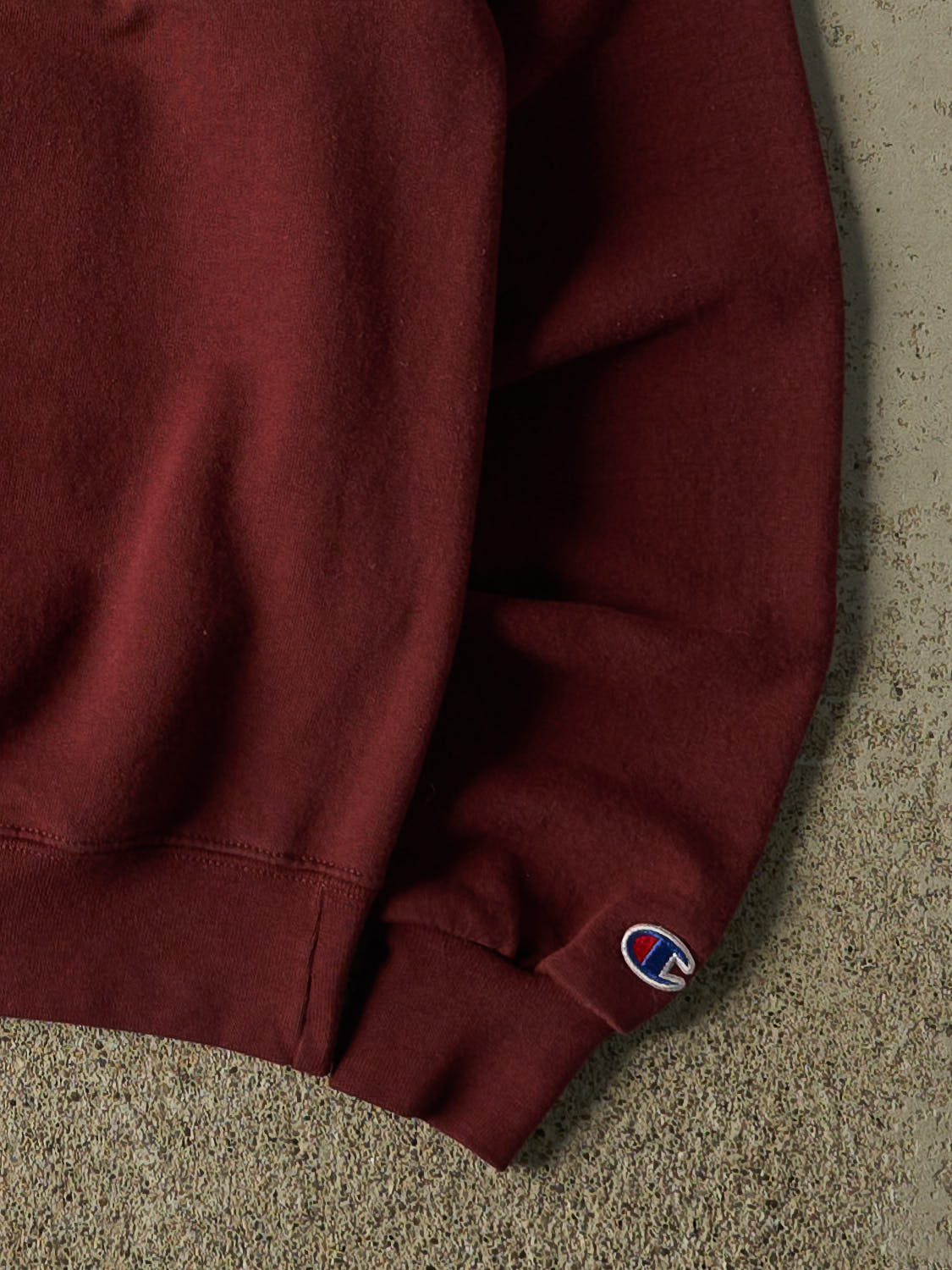 Vintage Y2K Burgundy Boston College Champion Crewneck (S/M)