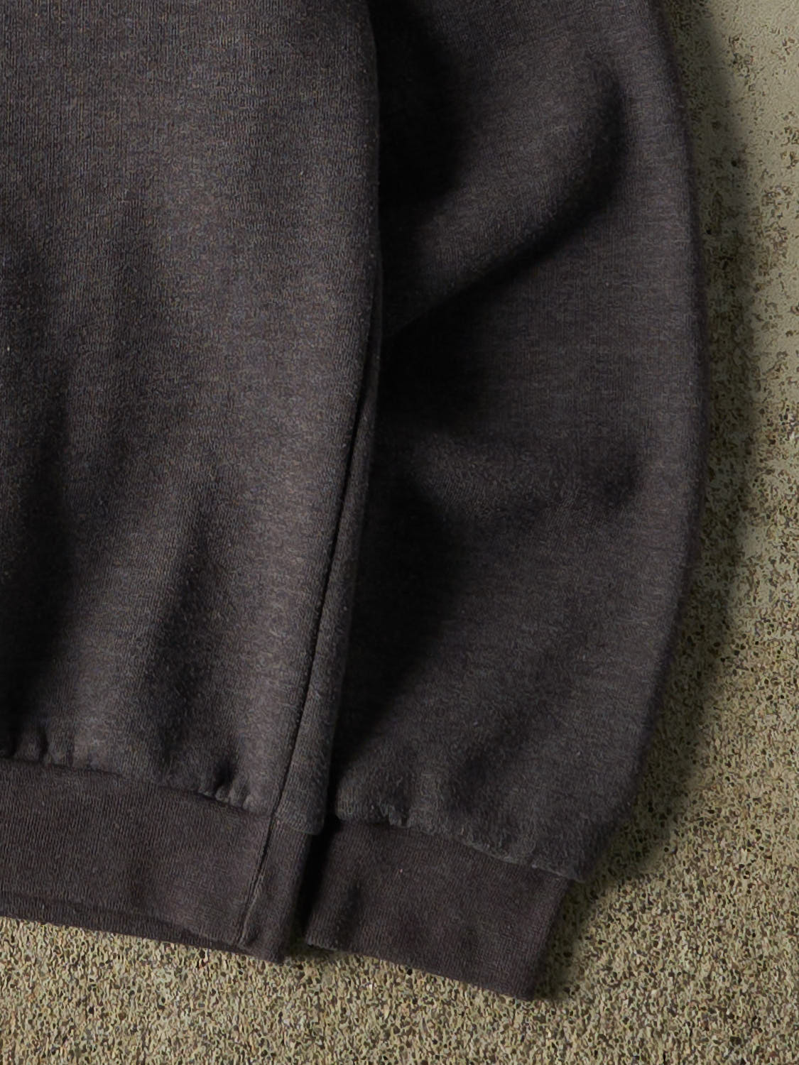 Vintage Y2K Charcoal Grey University of Paris Crewneck (XS/S)