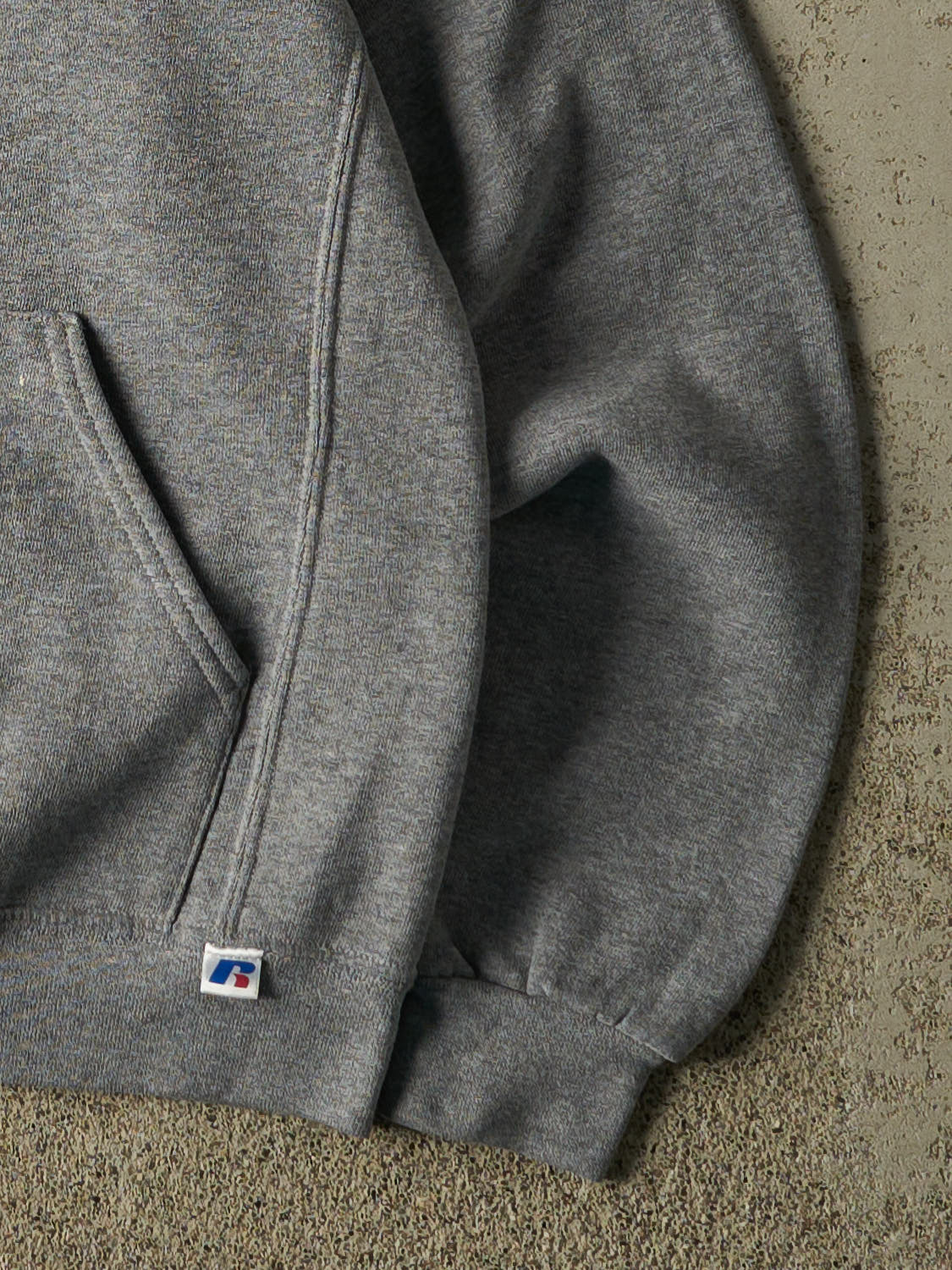 Vintage Y2K Grey Russell Athletic University of Memphis Hoodie (S)