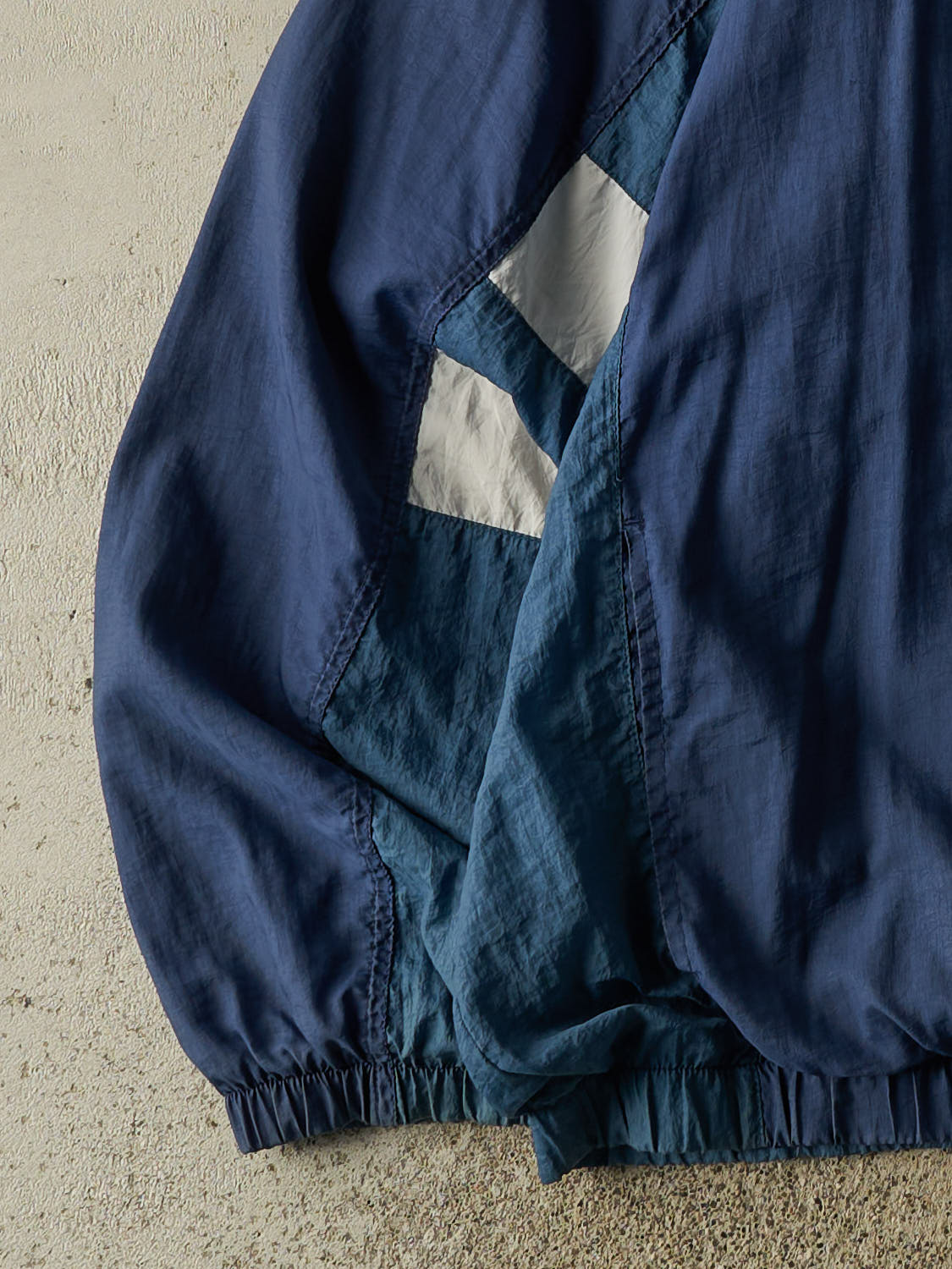 Vintage 90s Navy Blue Nike Windbreaker Jacket (XL/XXL)