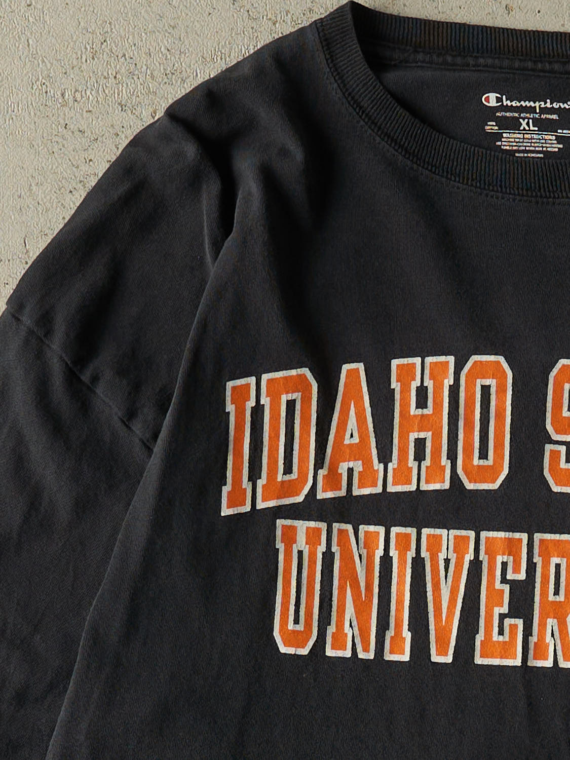 Vintage Y2K Black Idaho State University Long Sleeve (L/XL)