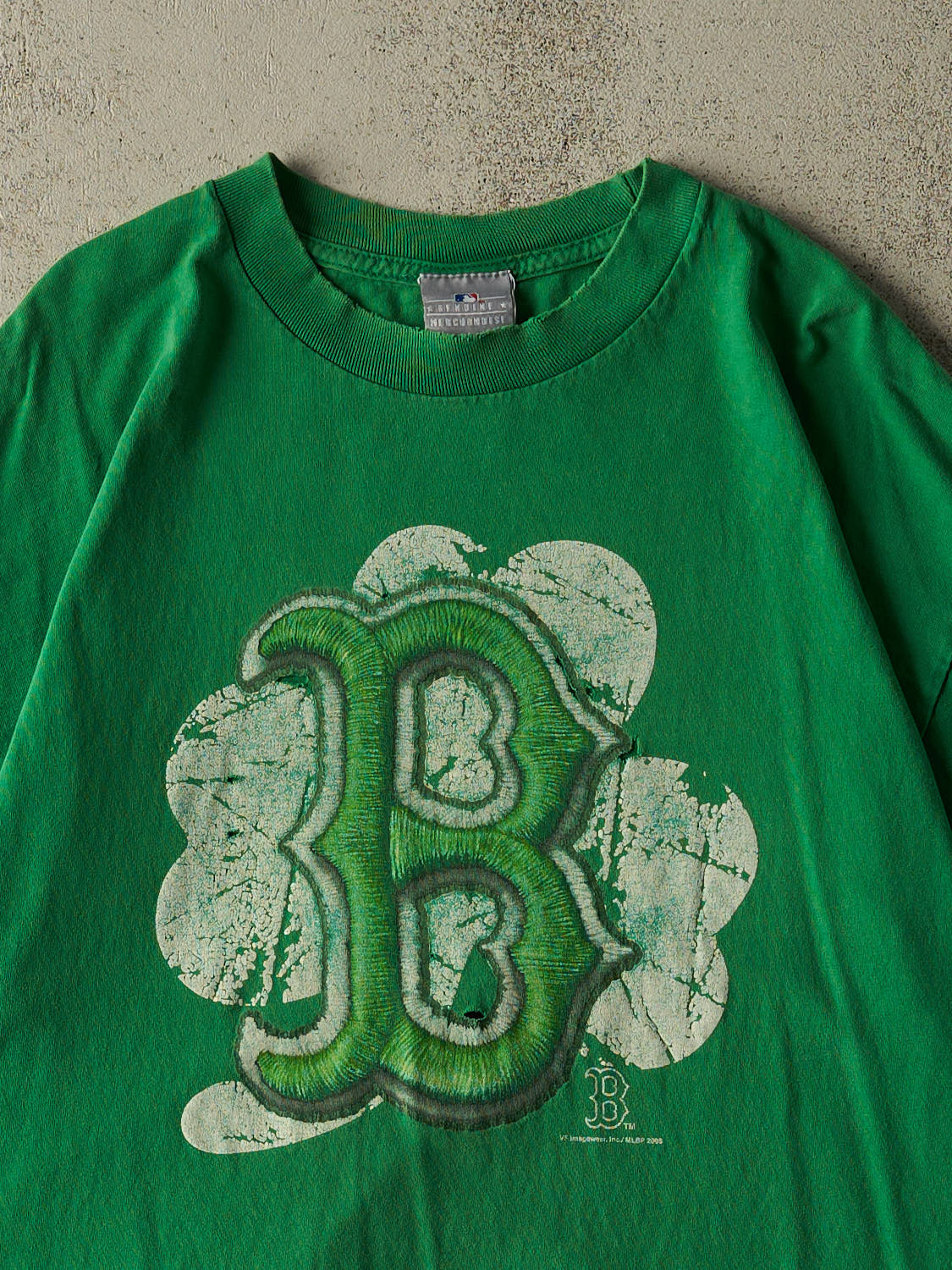 Vintage 08' Green Boston Red Sox St Patricks Day Tee (XL)
