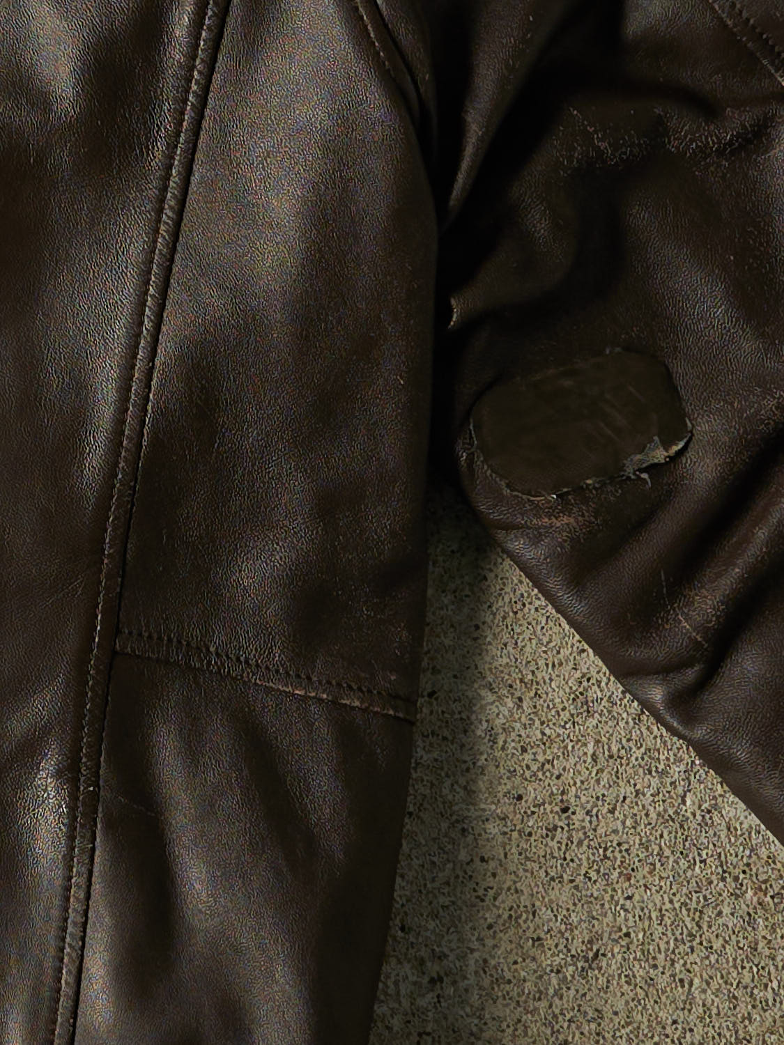 Vintage Y2K Brown Danier Leather Jacket (XL/XXL)