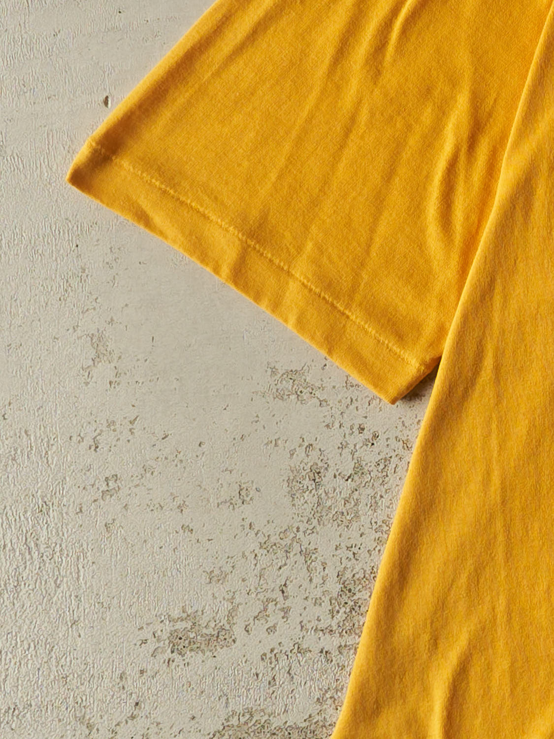 Vintage 80s Yellow Russell Athletic Falcons Tee (XL)