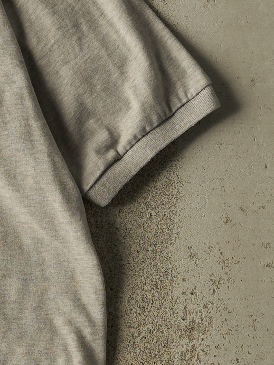 Vintage 90s Grey Polo Quarter Button Tee (XL/XXL)