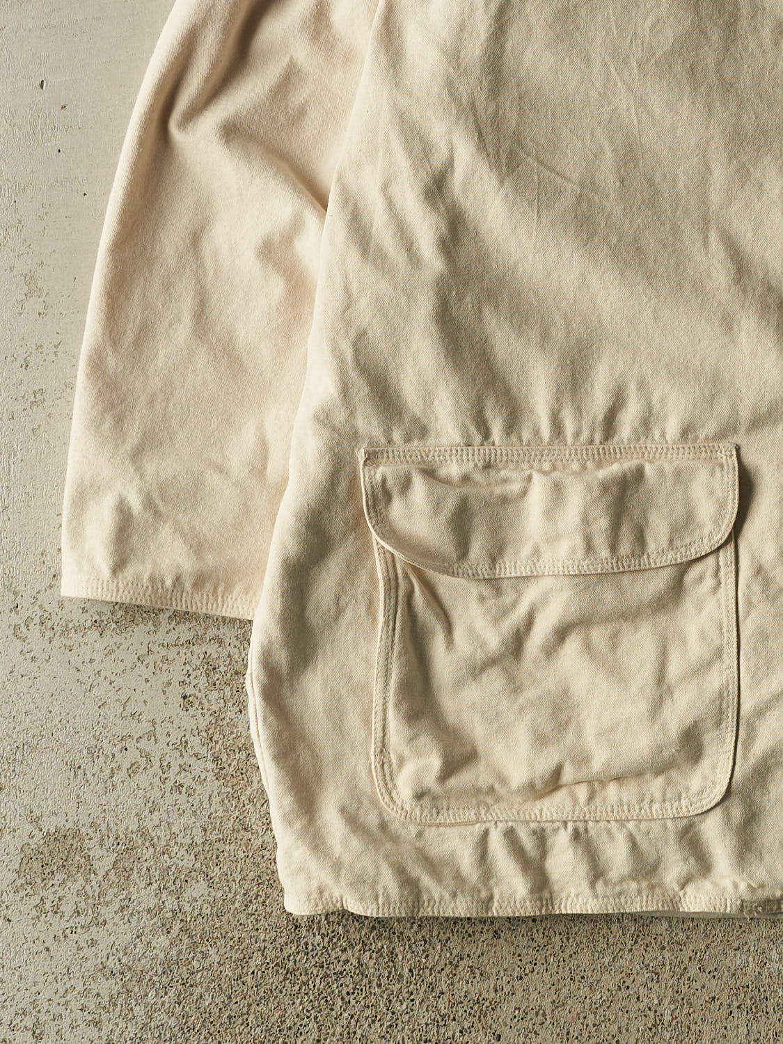 Vintage 90s Beige ABM Chore Jacket (XL/XXL)