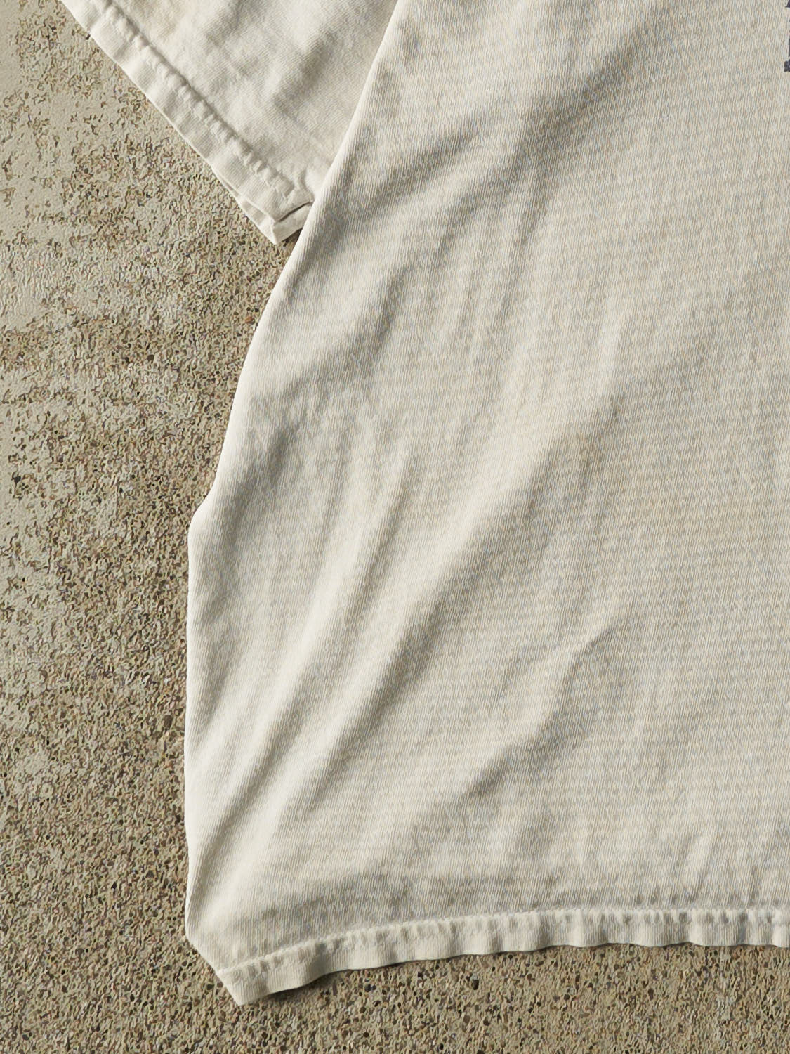 Vintage 90s Beige Faber College Phys Ed. Tee (L)