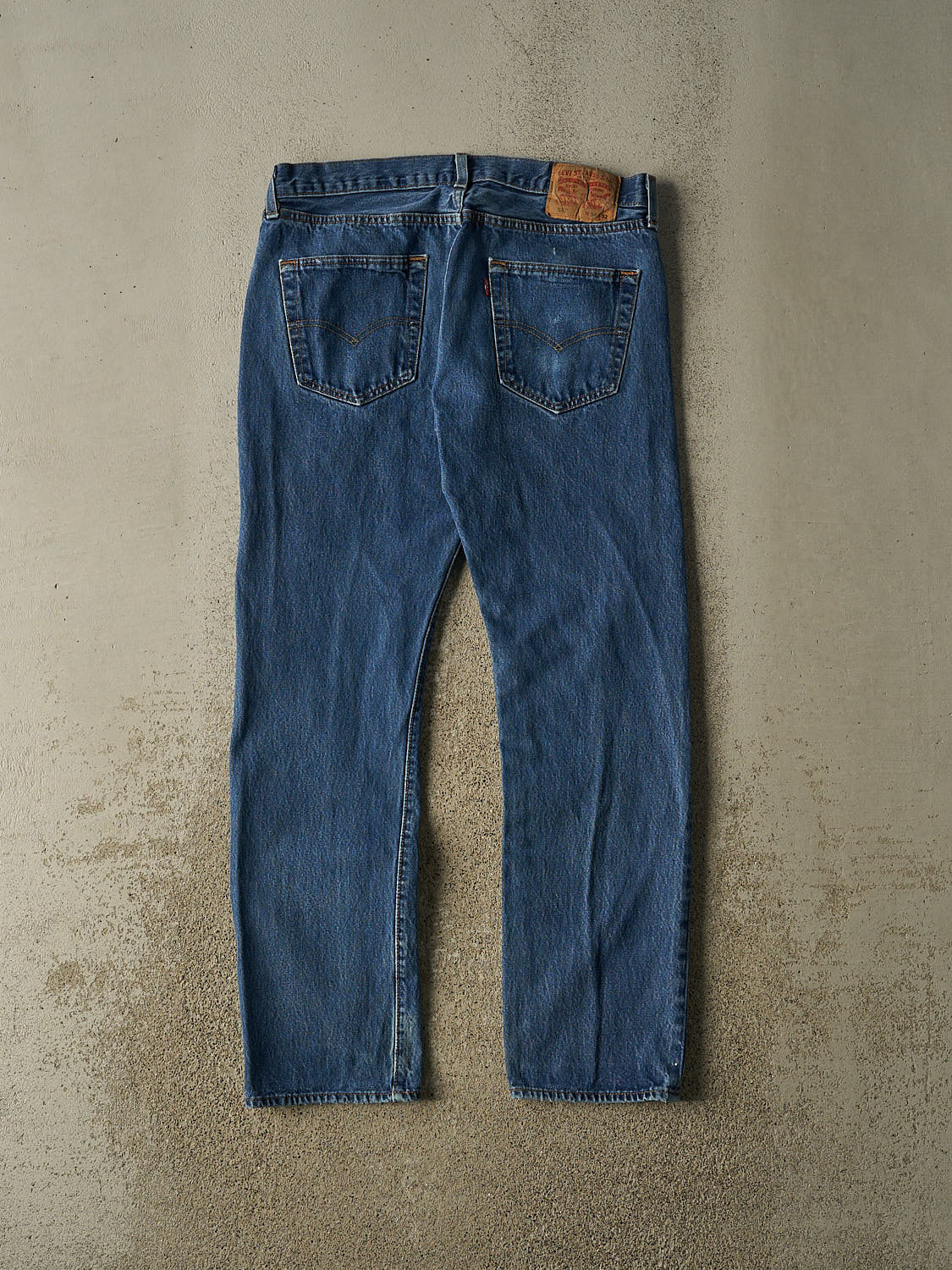 Vintage 90s Dark Wash Levi's 501 Jeans (34x30.5)