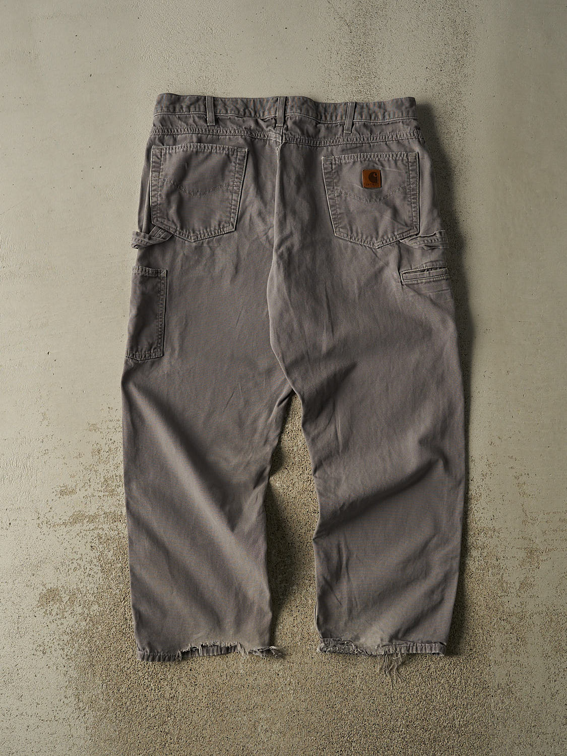 Vintage 90s Grey Carhartt Carpenter Pants (37x29)