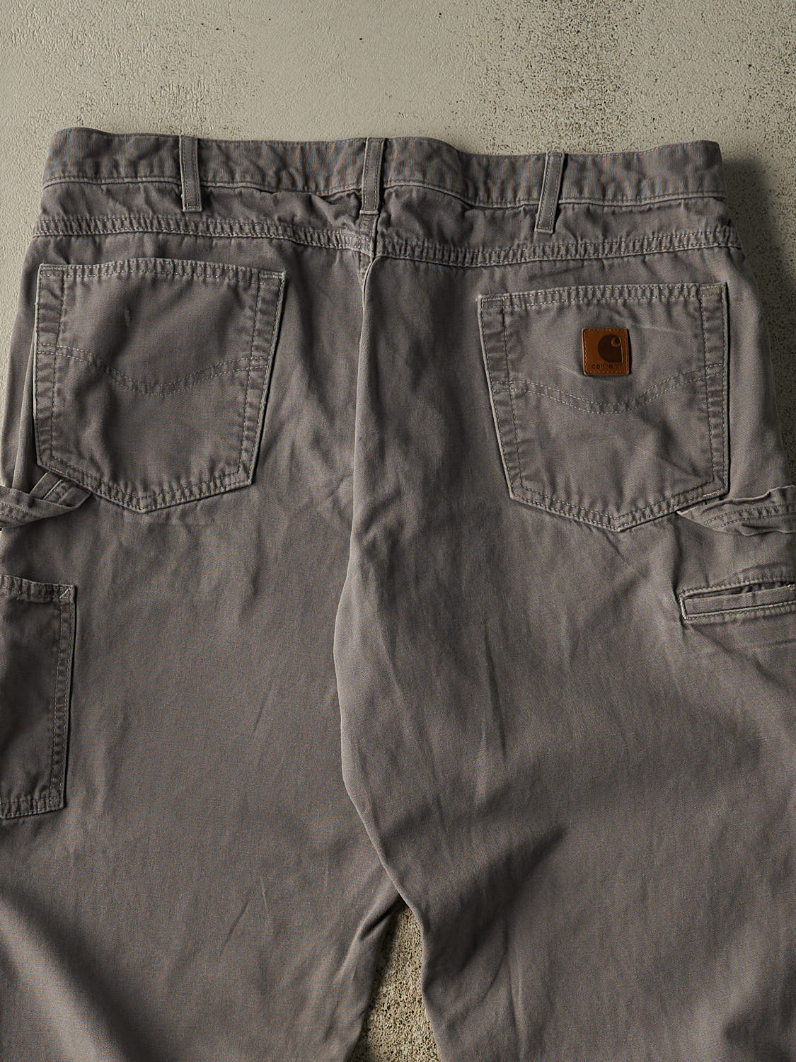 Vintage 90s Grey Carhartt Carpenter Pants (37x29)