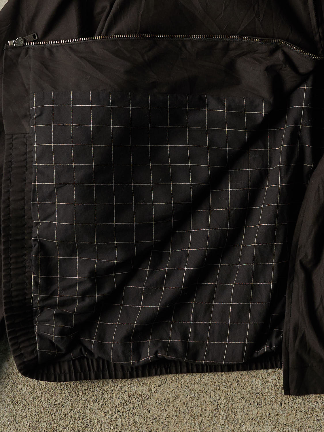 Vintage 90s Black Polo Harrington Jacket (XXL)
