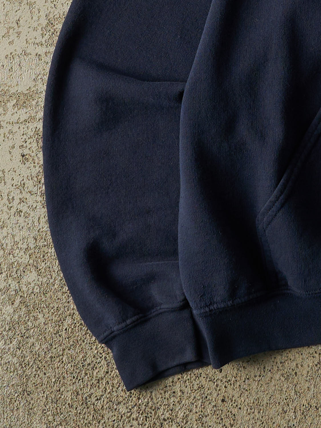 Vintage 90s Navy Blue New England Patriots Hoodie (S/M)