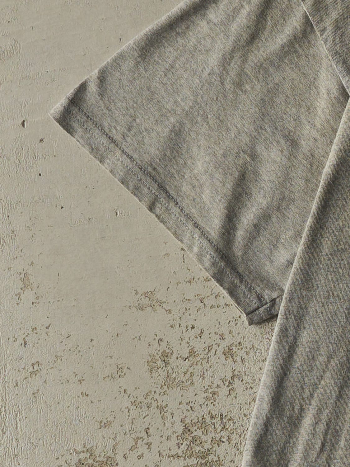 Vintage 90s Grey "Life Cycles" John Deere Spoof Tee (L)