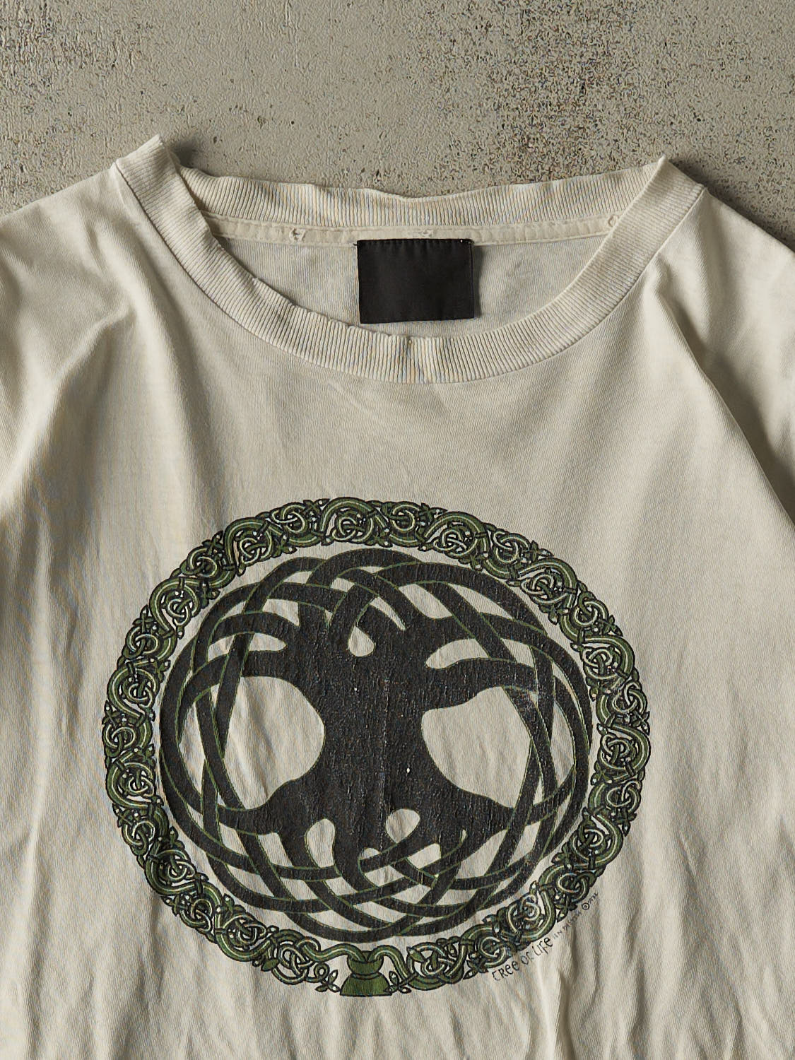 Vintage 94' White "Tree of Life" Tee (L/XL)