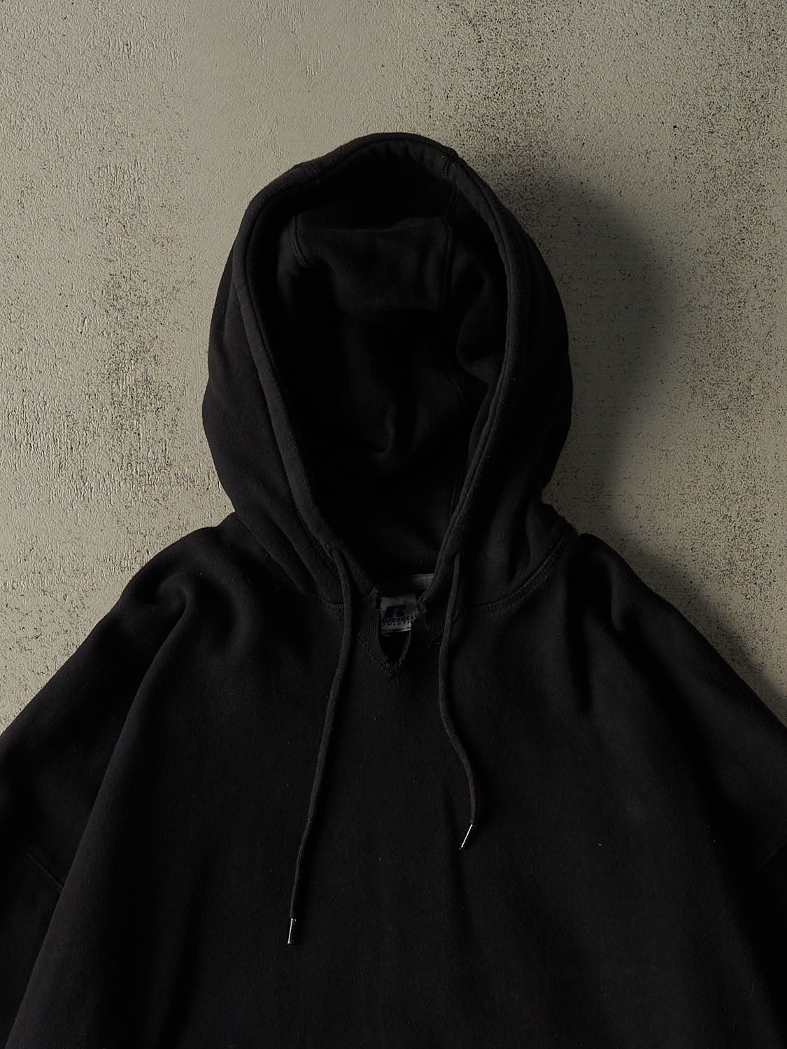 Vintage Y2K Black Russell Athletic Hoodie (XXL/XXXL)