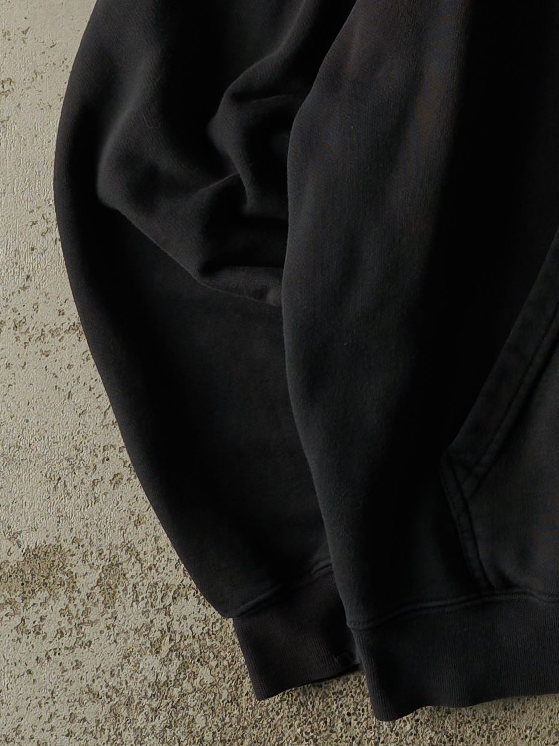 Vintage Y2K Black Adidas Embroidered Hoodie (M/L)