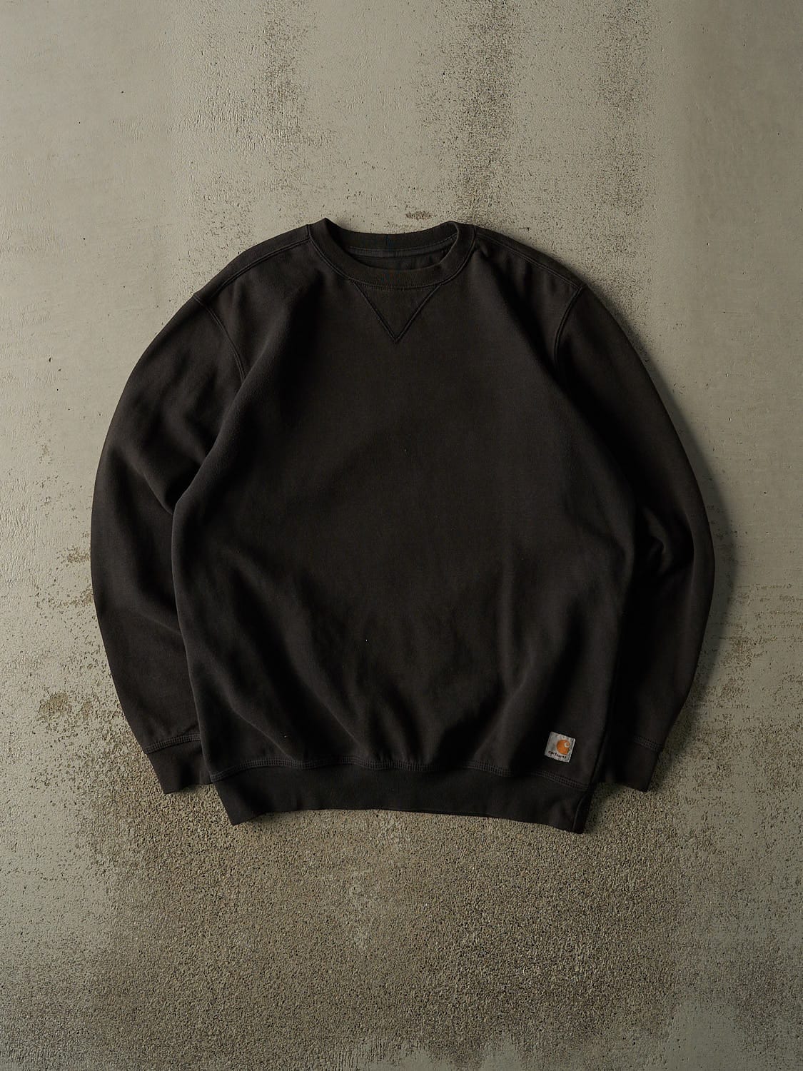 Vintage Y2K Faded Black Carhartt Crewneck (L/XL)