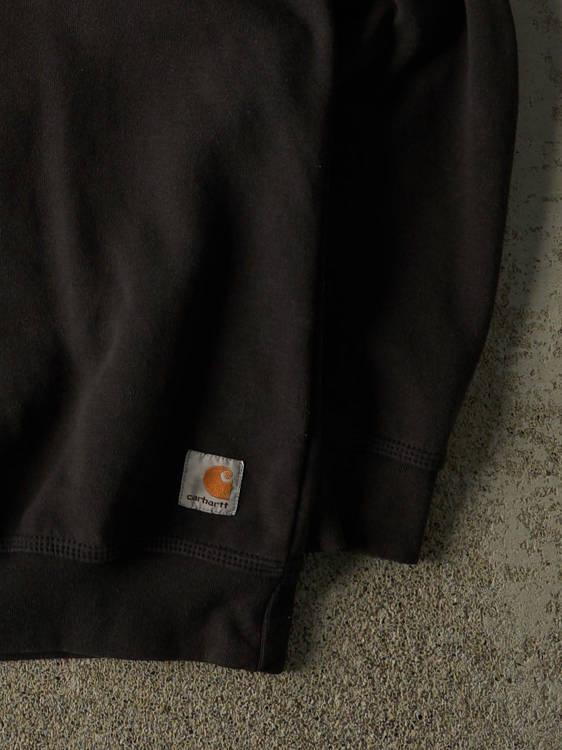 Vintage Y2K Faded Black Carhartt Crewneck (L/XL)