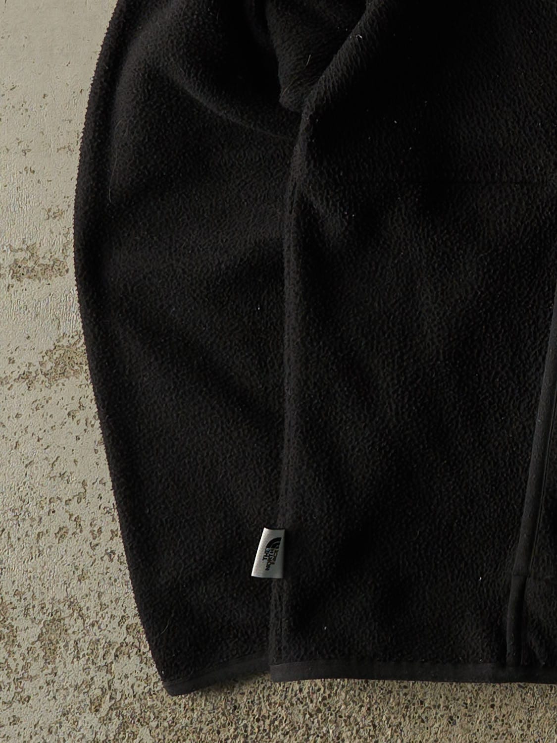 Vintage Y2K Black North Face Zip Up Fleece (M/L)