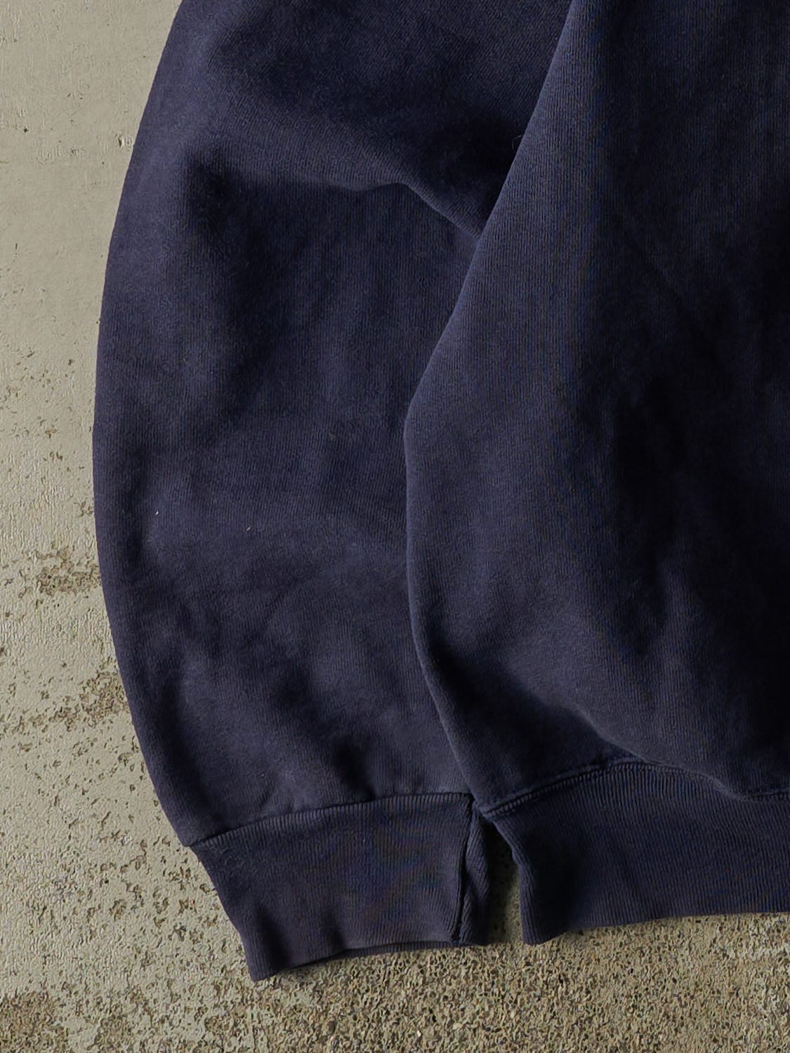 Vintage 80s Sun Faded Navy Maine Embroidered Crewneck (XL)