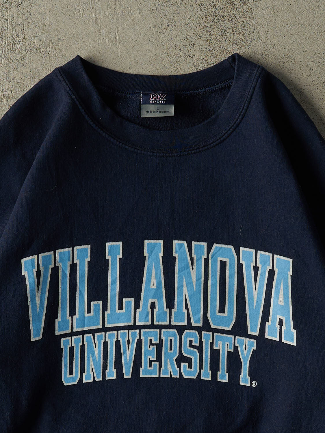 Vintage 90s Navy Blue Villanova University Crewneck (M/L)