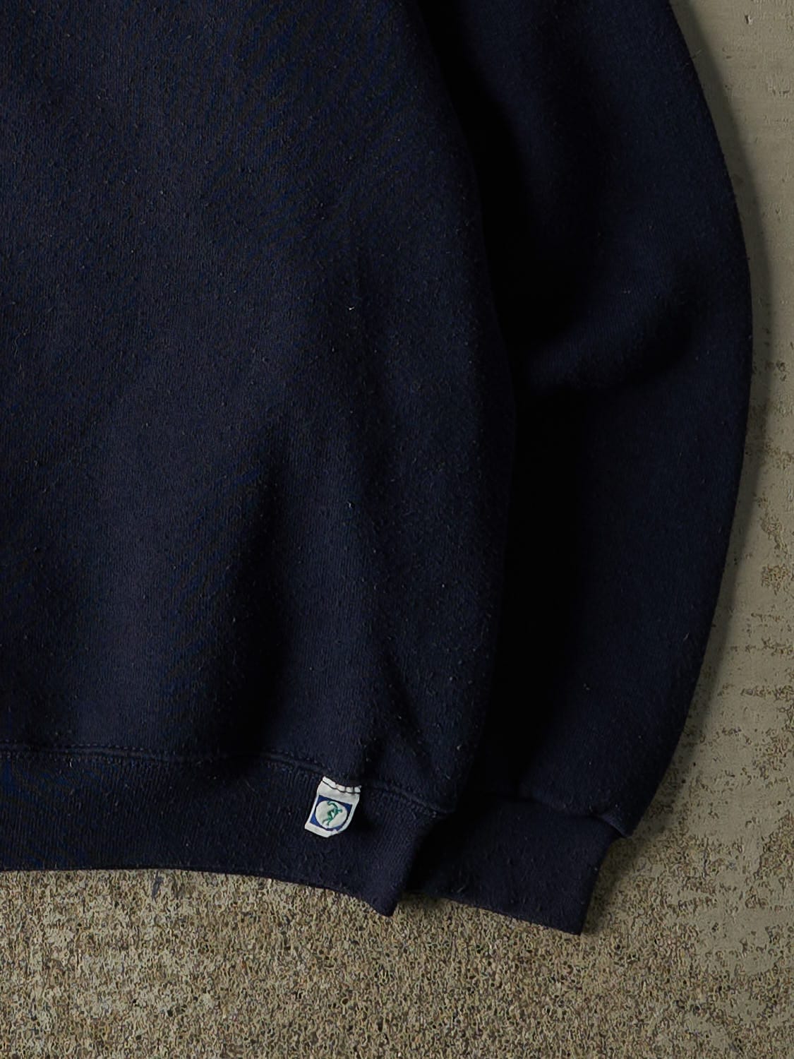 Vintage 90s Navy Blue Discus Athletic Blank Crewneck (S/M)