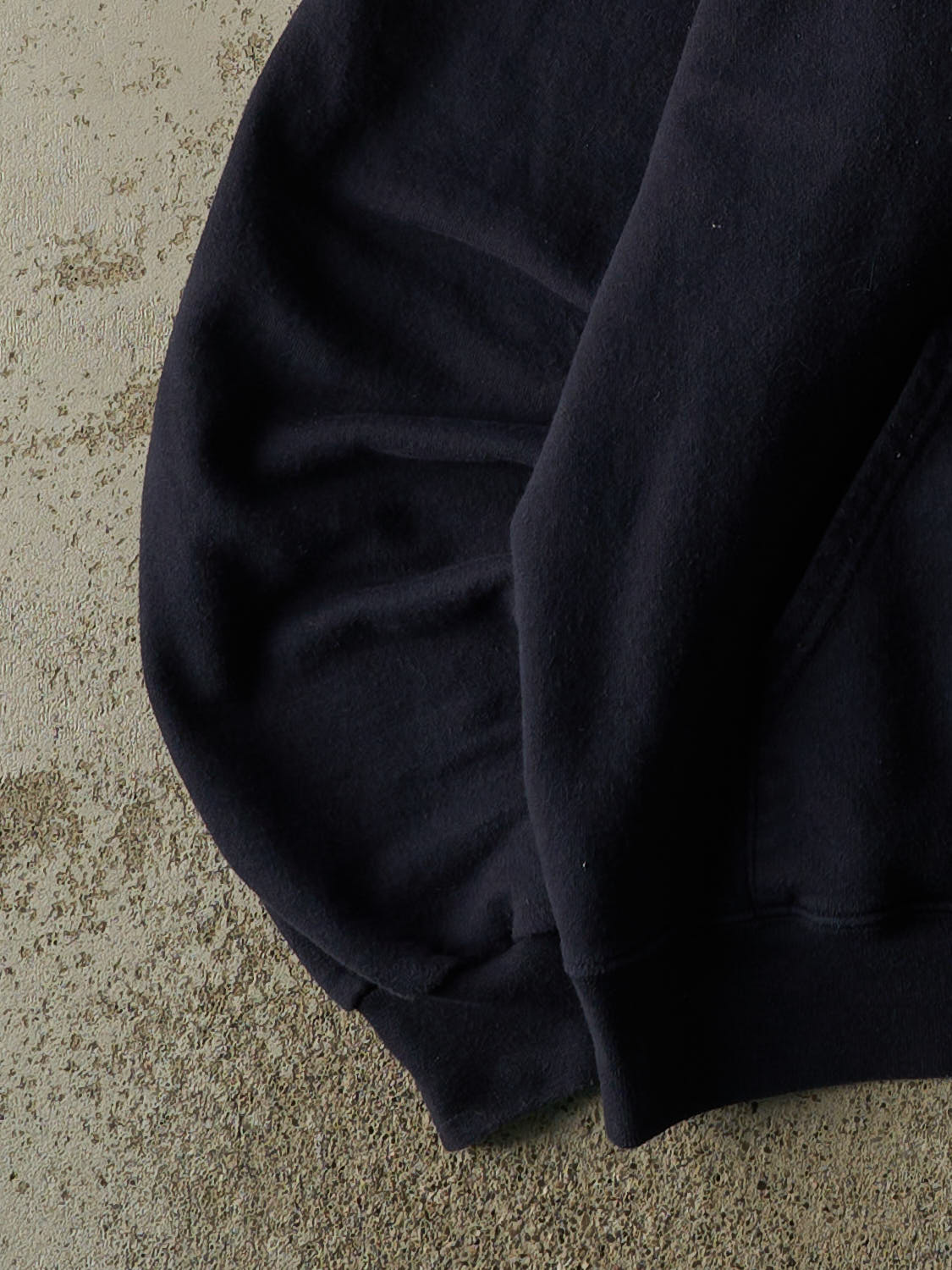 Vintage 90s Navy Blue Endicott Embroidered Hoodie (M)