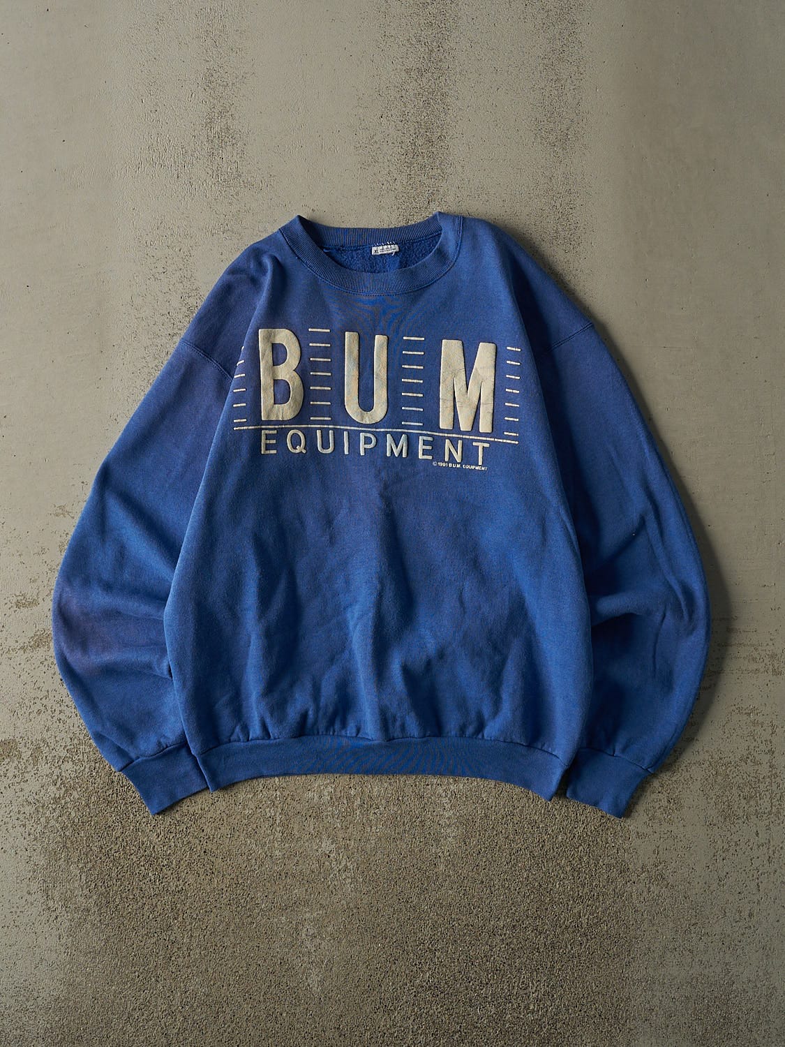 Vintage 91' Blue Bum Equipment Crewneck (M/L)