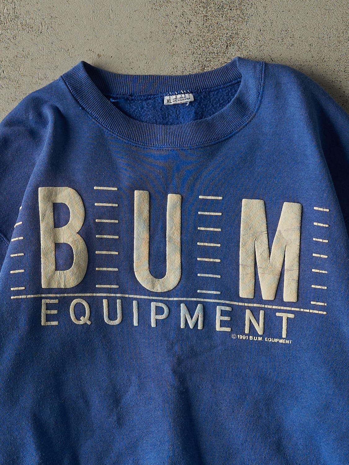 Vintage 91' Blue Bum Equipment Crewneck (M/L)