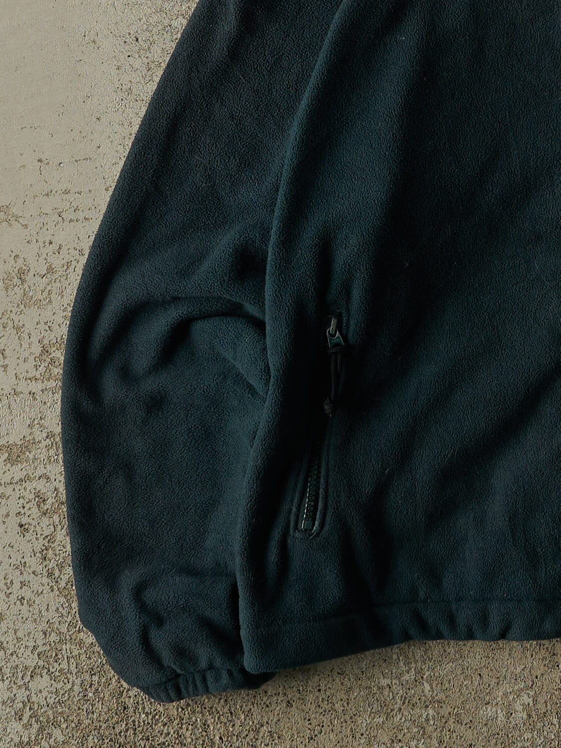 Vintage 90s Green LL Bean Polartec Zip Up Fleece (S/M)