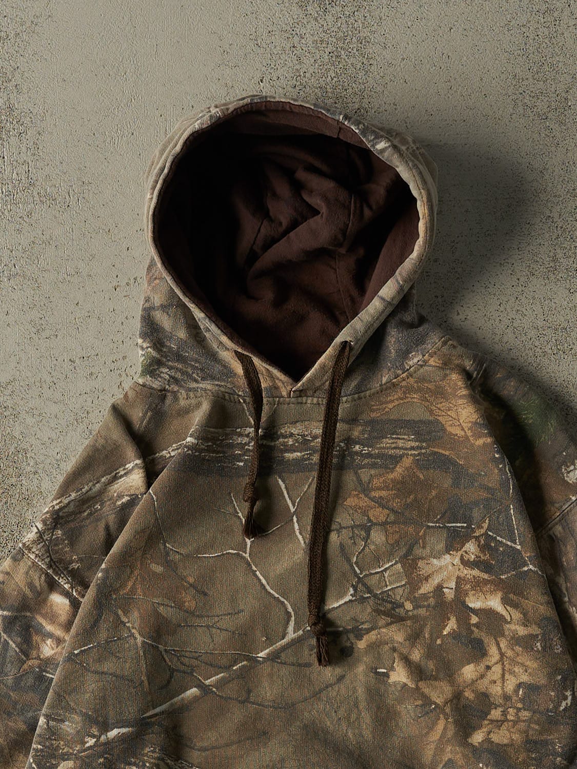 Vintage Y2K Camo Realtree Hoodie (S/M)