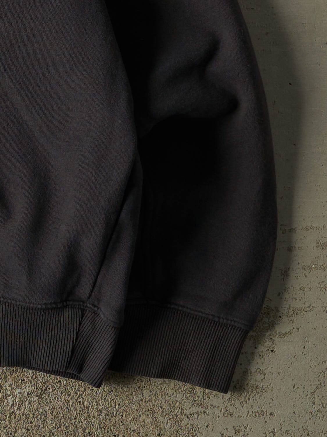 Vintage Y2K Charcoal Grey Roots Embroidered Crewneck (L/XL)