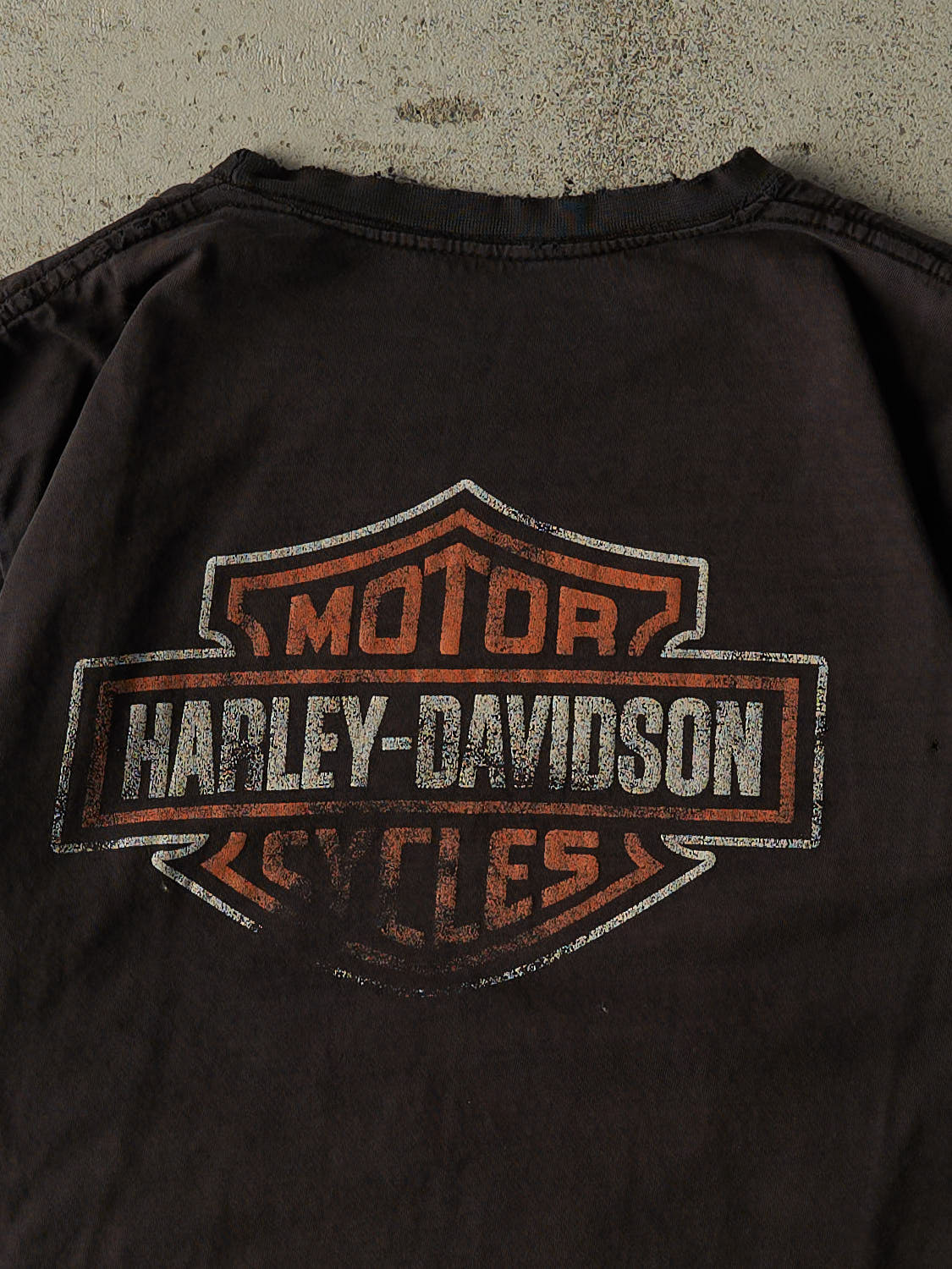 Vintage Y2K Faded Black Sons Of Anarchy Tee (S/M)