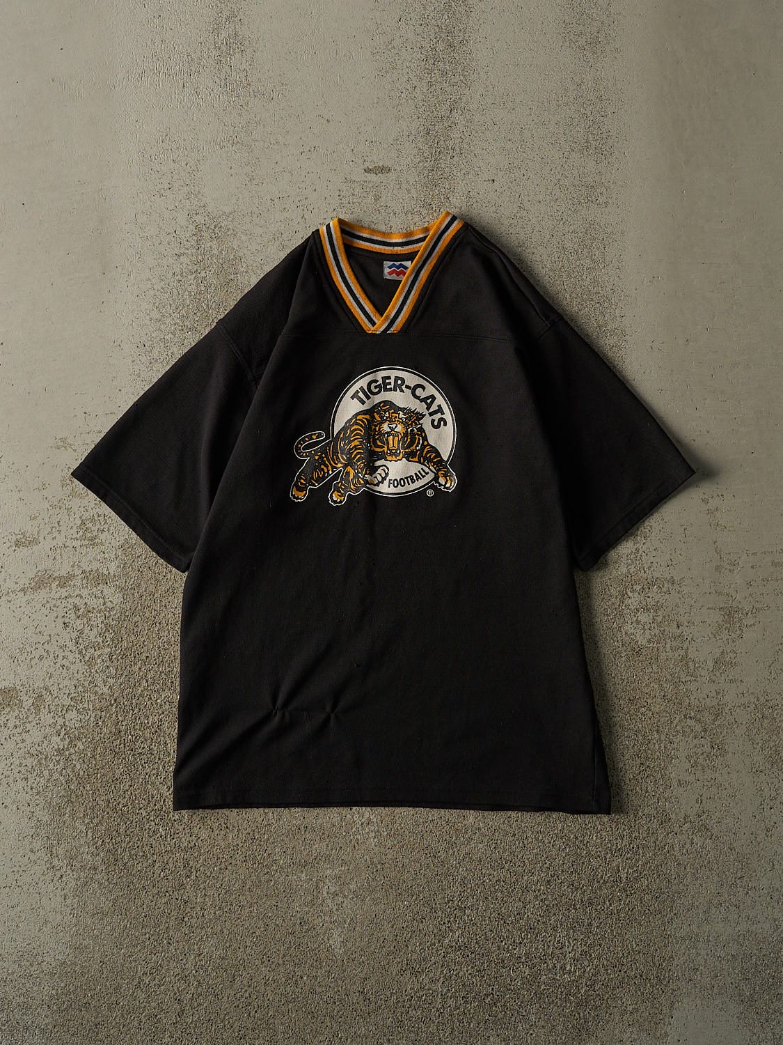 Vintage 90s Black Hamilton Tiger Cats Jersey (M/L)