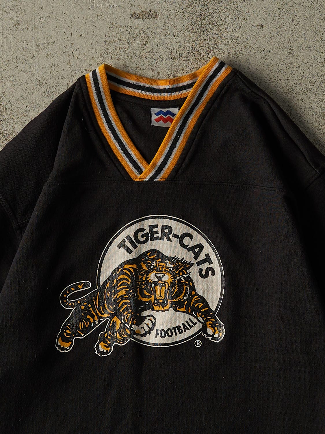 Vintage 90s Black Hamilton Tiger Cats Jersey (M/L)