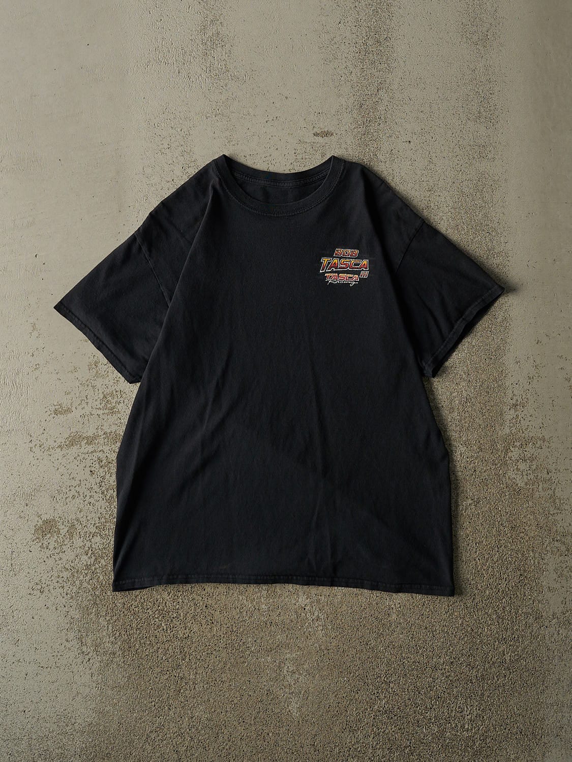 Vintage Y2K Black Bob Tasca Racing Tee (M)
