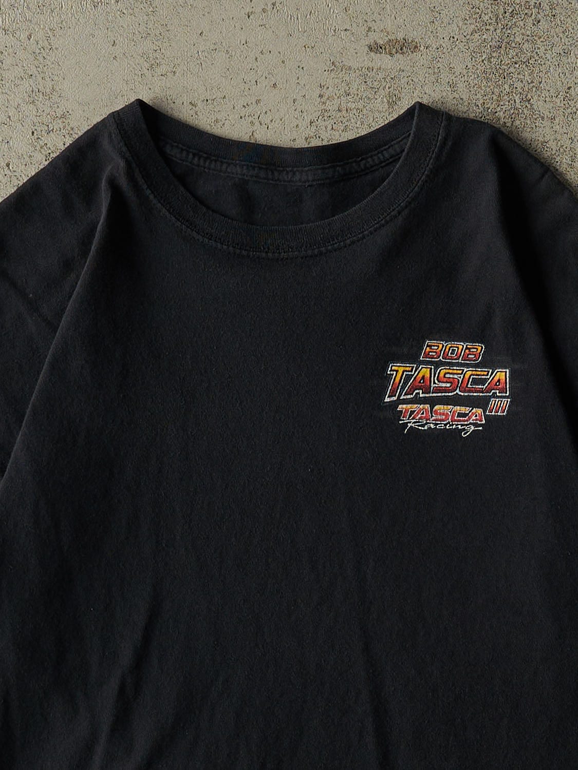 Vintage Y2K Black Bob Tasca Racing Tee (M)
