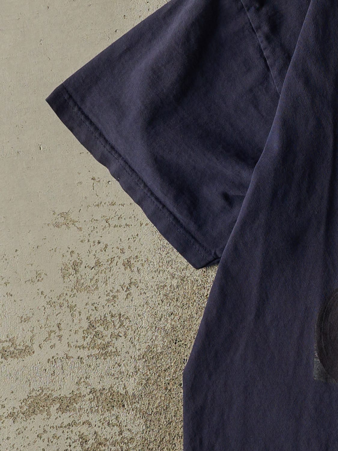 Vintage 90s Navy Blue Tractor Tee (XL)