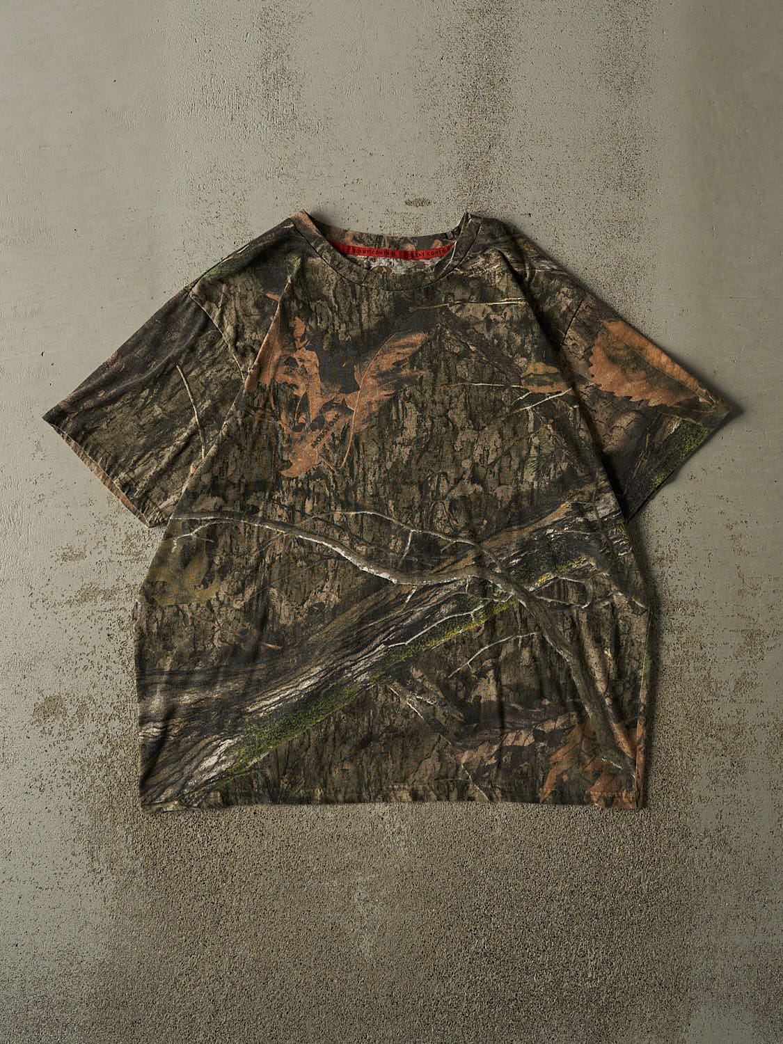 Vintage Y2K Camo Mossy Oak Tee (XL)