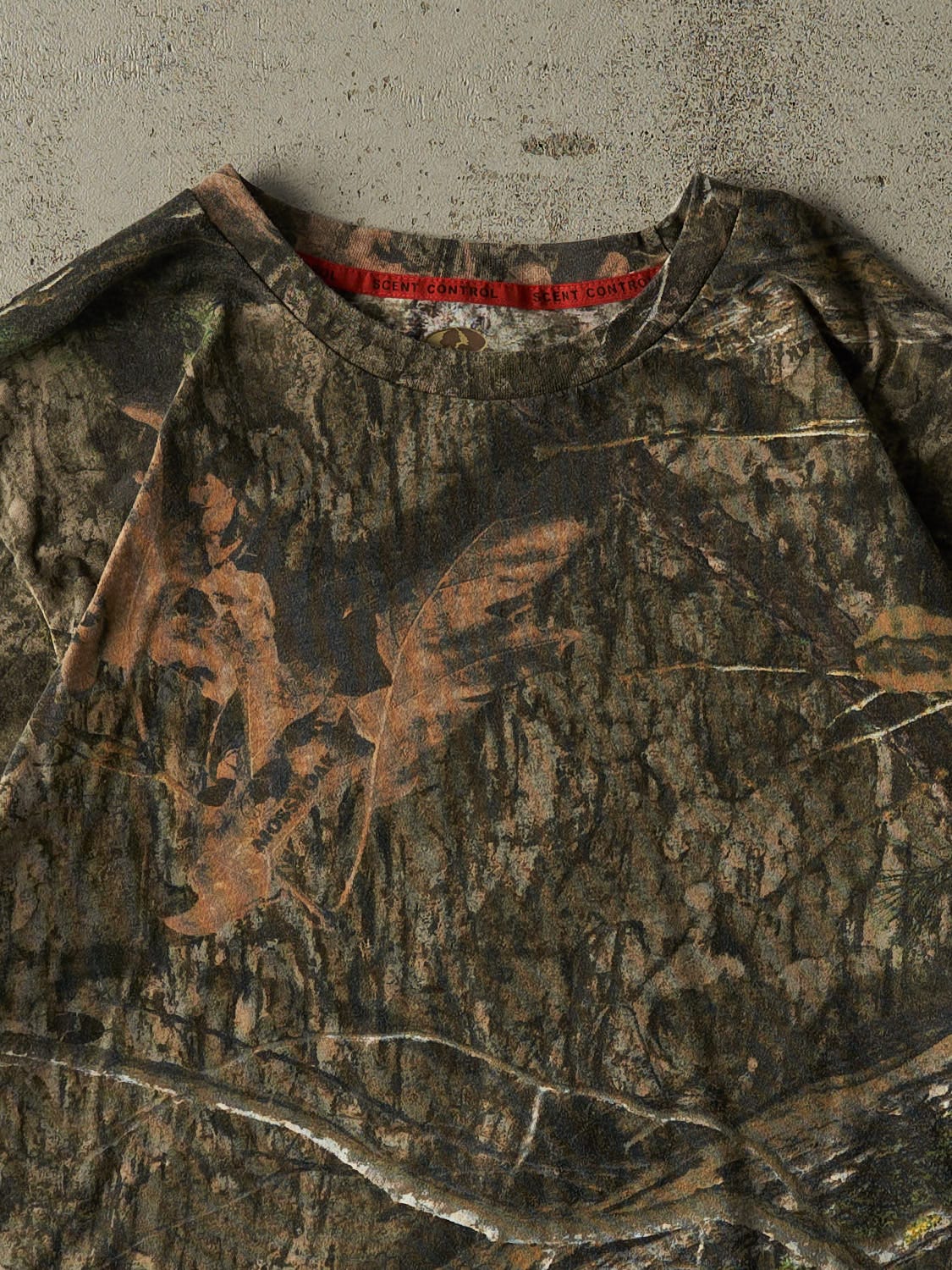 Vintage Y2K Camo Mossy Oak Tee (XL)