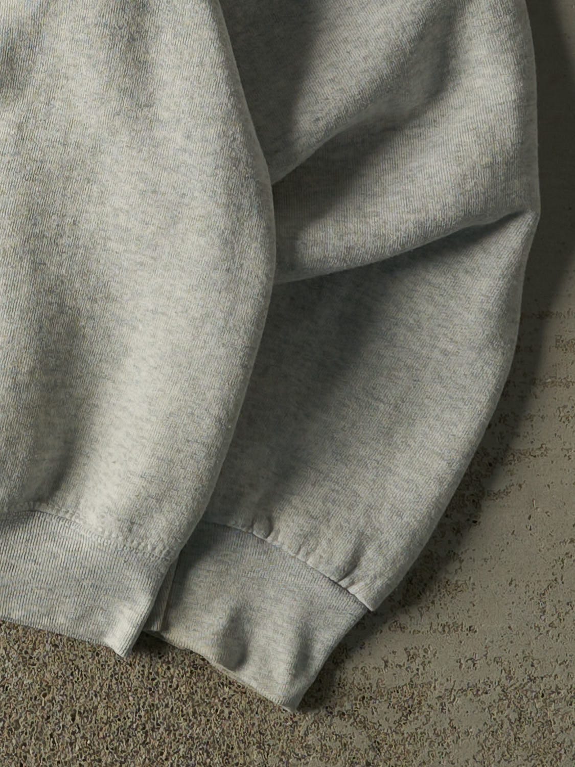 Vintage 90s Heather Grey Nature Crewneck (L/XL)