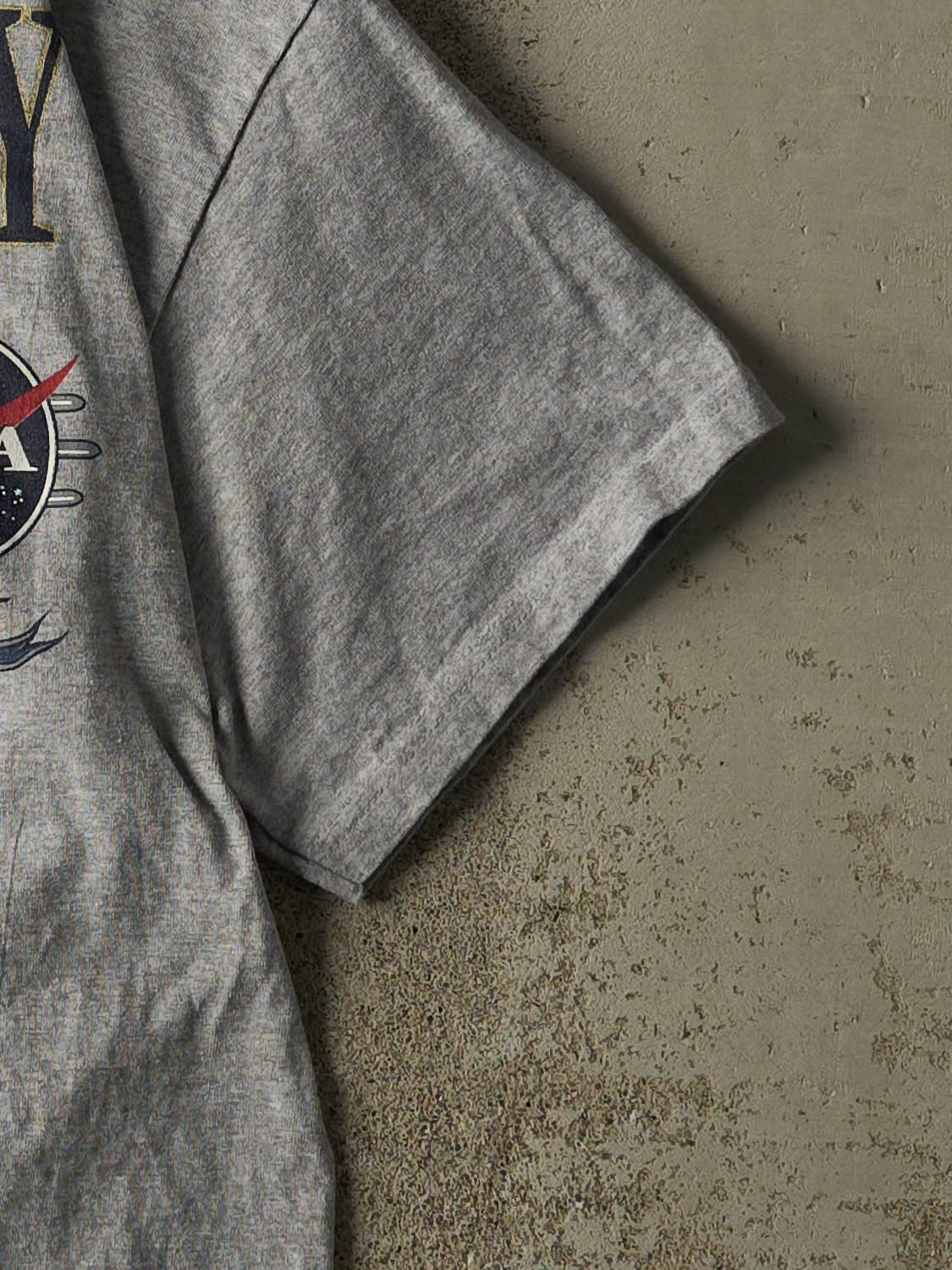 Vintage Y2K Grey Kennedy Space Centre Tee (S/M)