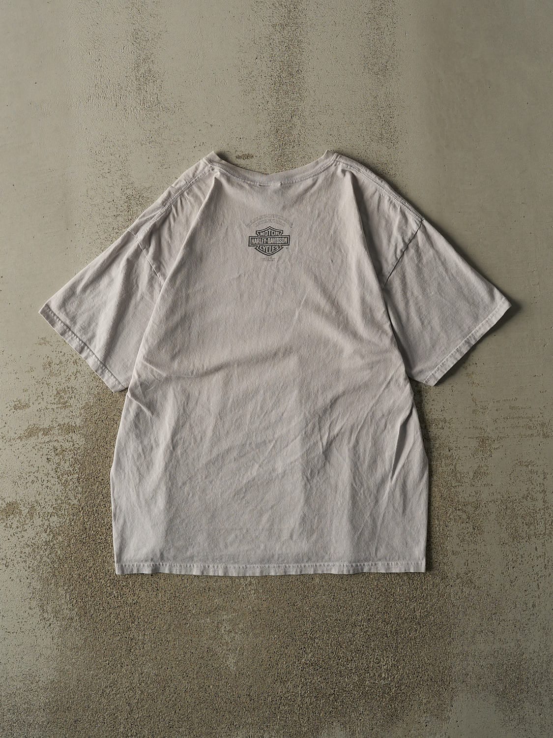 Vintage 07' Grey Harley Davidson Italy Tee (L/XL)