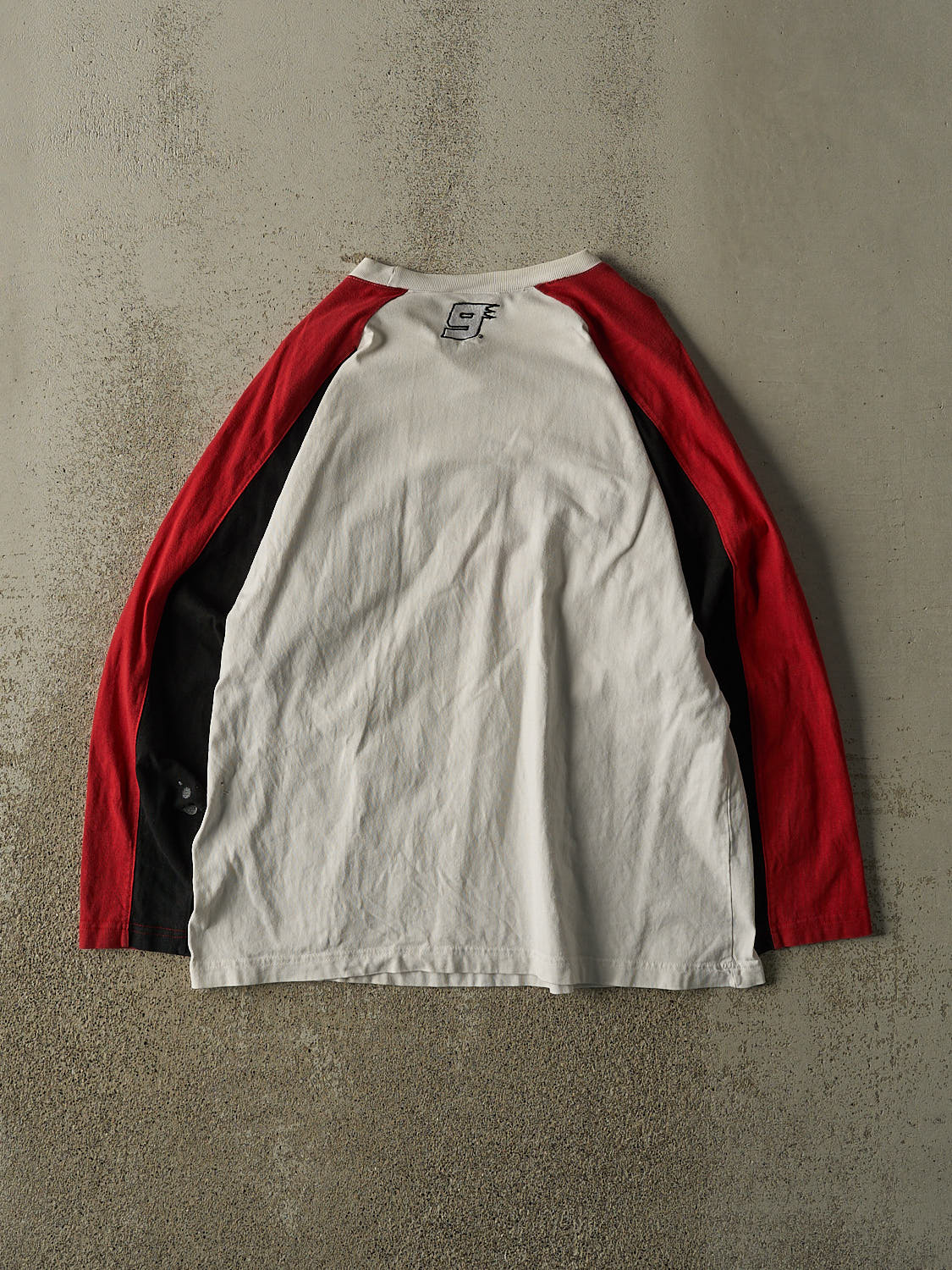 Vintage Y2K White Dodge Racing Long Sleeve (M/L)