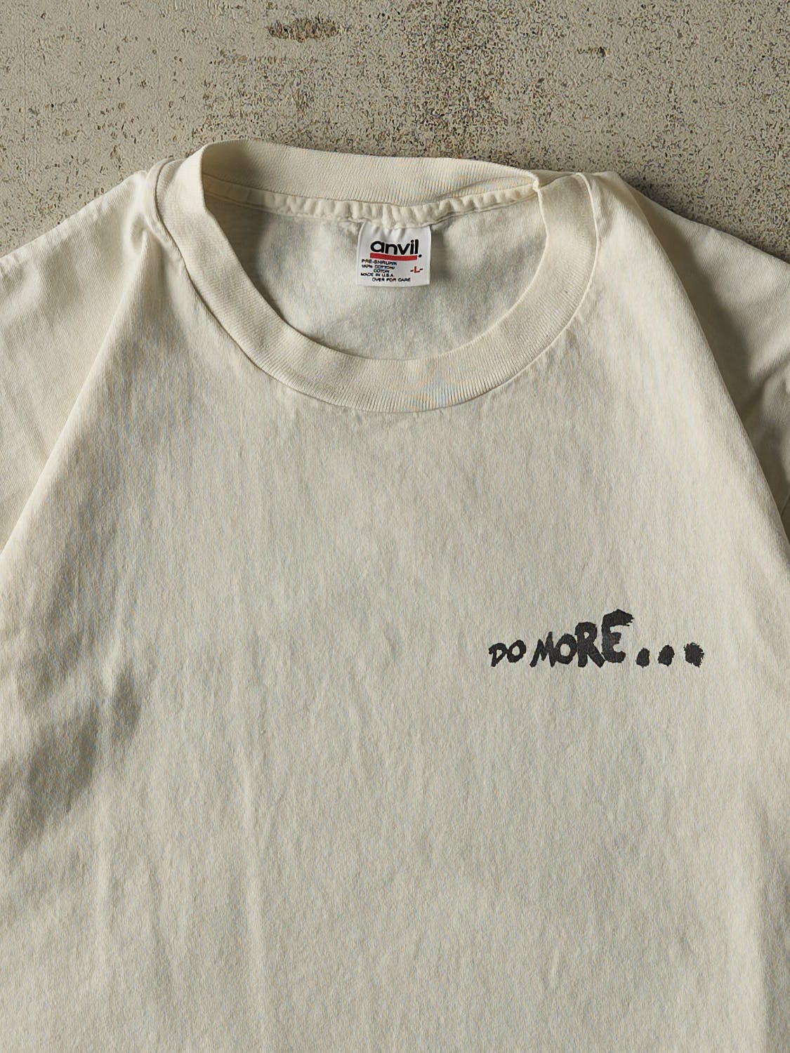 Vintage Y2K White IBM OS- 2 Single Stitch Tee (M)