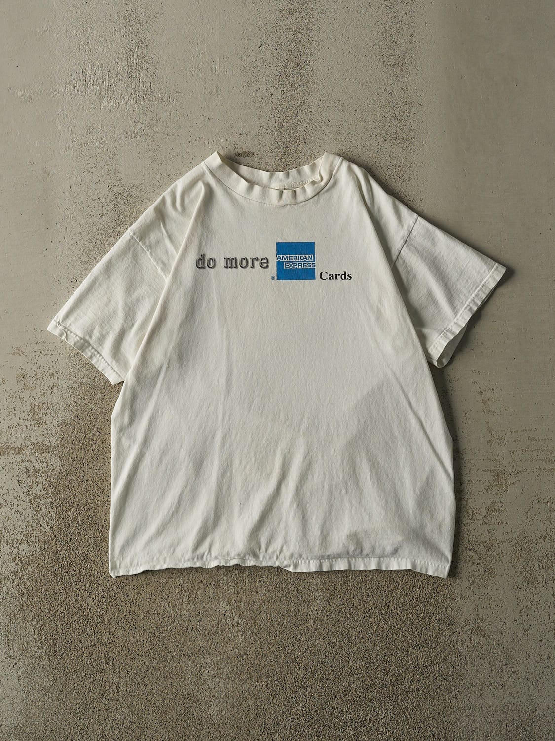 Vintage Y2K White American Express Tee (L)