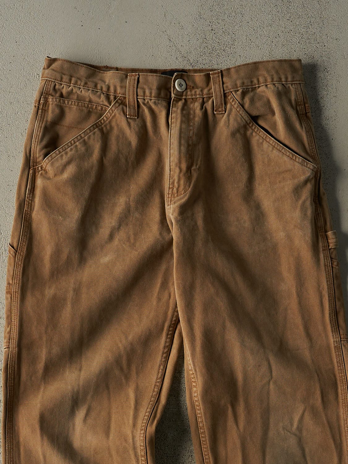 Vintage Y2K Camel Carpenter Work Pants (32x31)