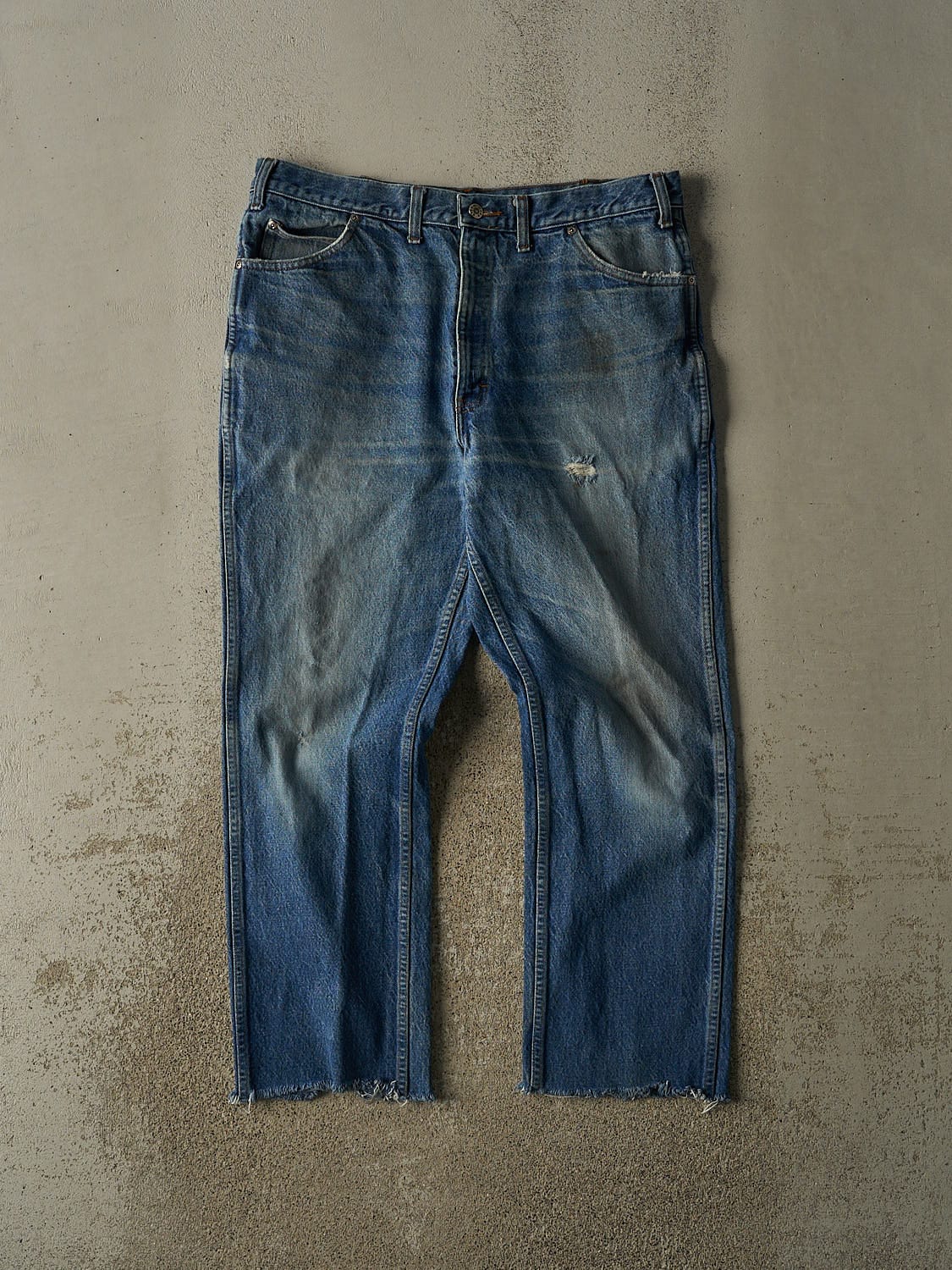 Vintage 90s Dark Wash Workworld Jeans (36x28.5)