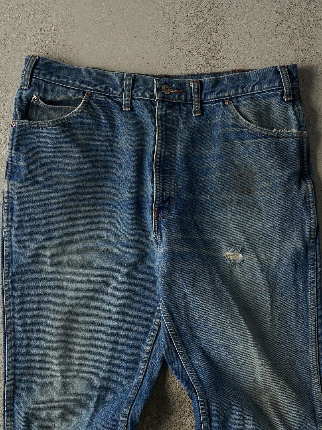 Vintage 90s Dark Wash Workworld Jeans (36x28.5)