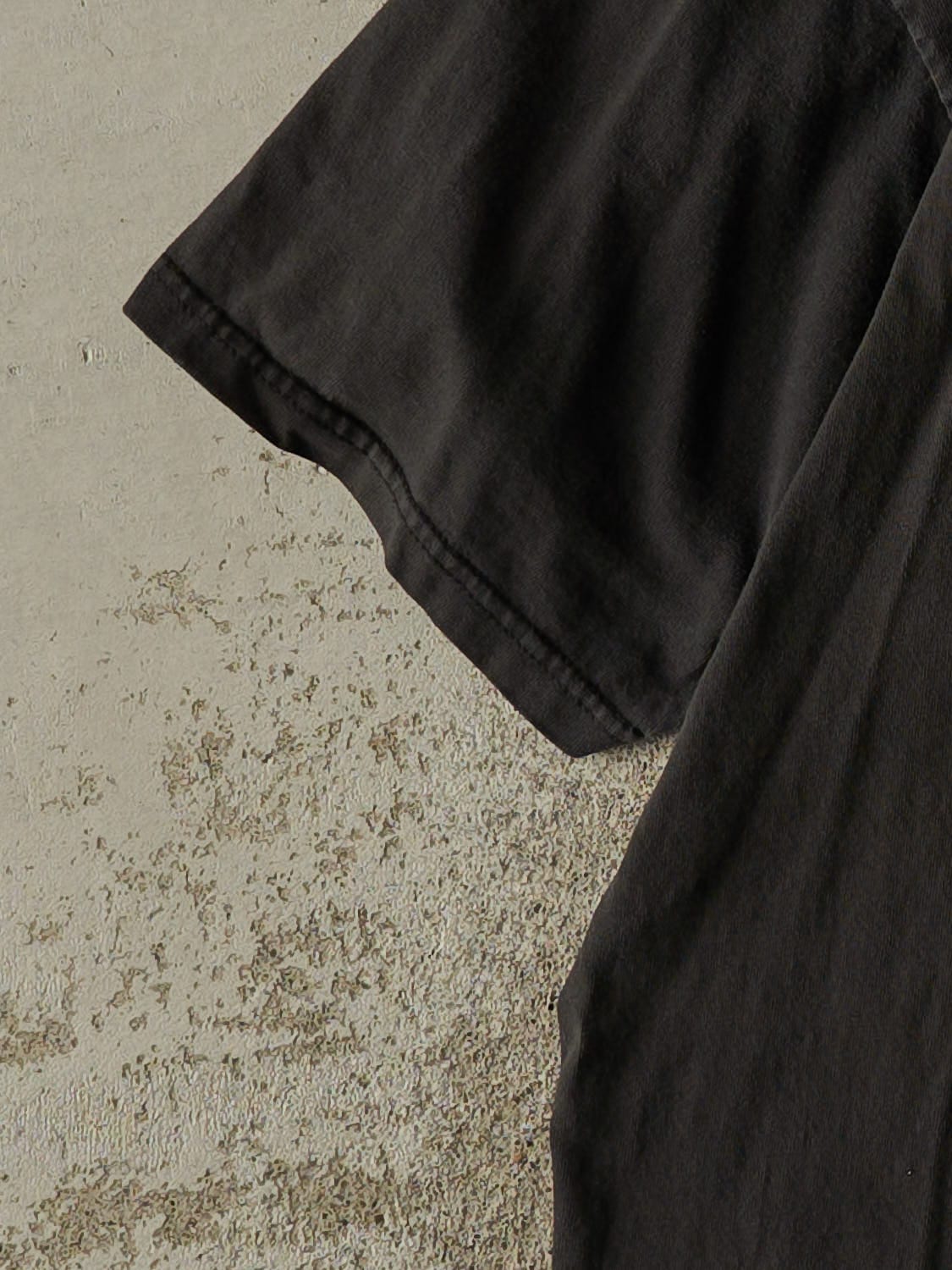 Vintage 90s Faded Black Wolf Tee (XL/XXL)
